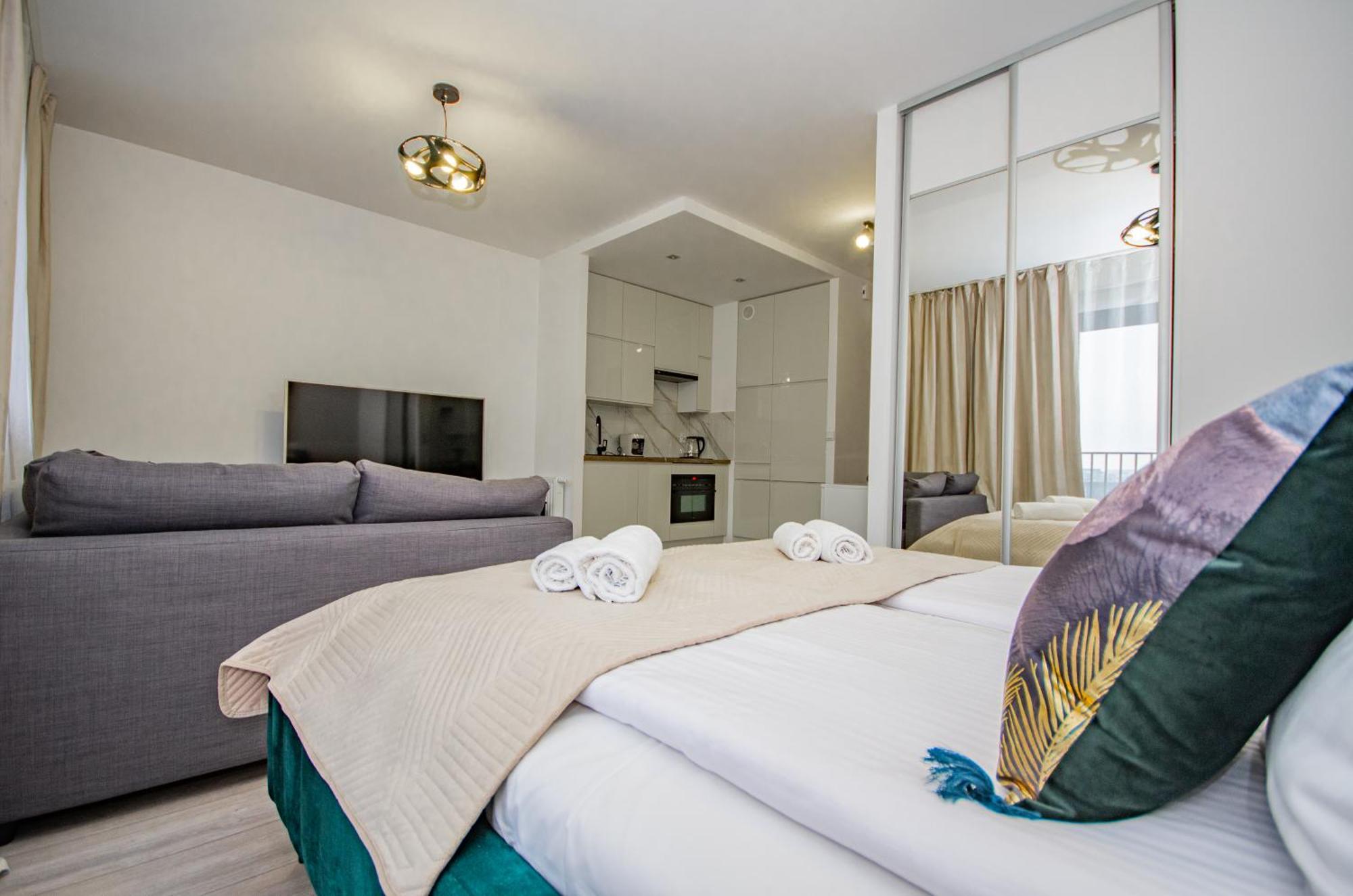 Inpoint Zablocie Modern Apartments For Work&Travel Cracovia Esterno foto